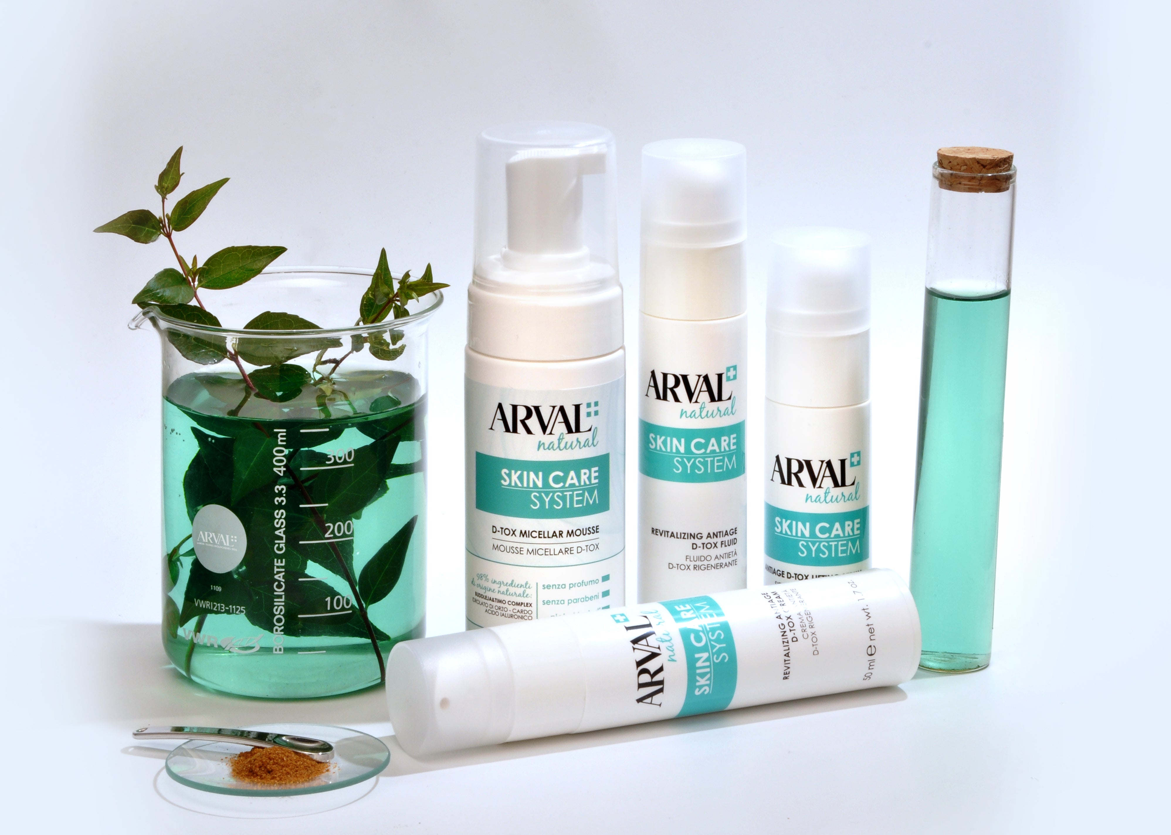 Natural | Fluido Antiet D-Tox Rigenerante fl. 50 ml Arval Cosmetici Natural | Fluido Antiet D-Tox Rigenerante fl. 50 ml Arval Cosmetici