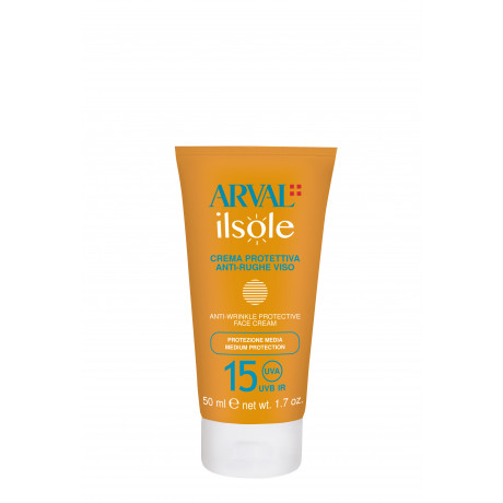 Anti-wrinkle protective face cream SPF 15 tube 50 ml