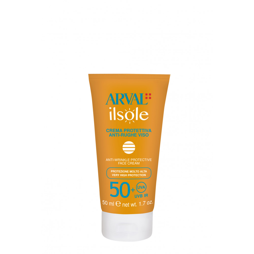 Anti-wrinkle protective face cream SPF 50+ tube 50 ml
