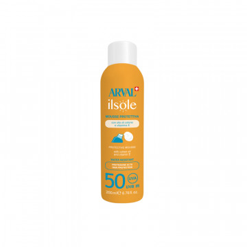 Protective mousse - face & body SPF50 bottle 200 ml